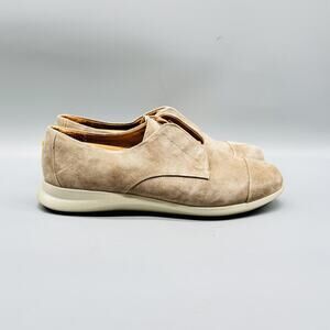 Samuel Hubbard Shoes Womens 9 Brown Suede Freedom Now Lace Up Walking Casual